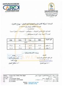 Hormone analysis for Borage Al Amel